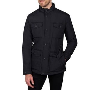 J.M. Haggar Men’s Water & Wind Resistant Safari Jacket Size Large